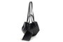 Lucky Bees Bolsa de Hombro 1274 Negro en CUERO DE POLIVINILO Elegante para Mujer